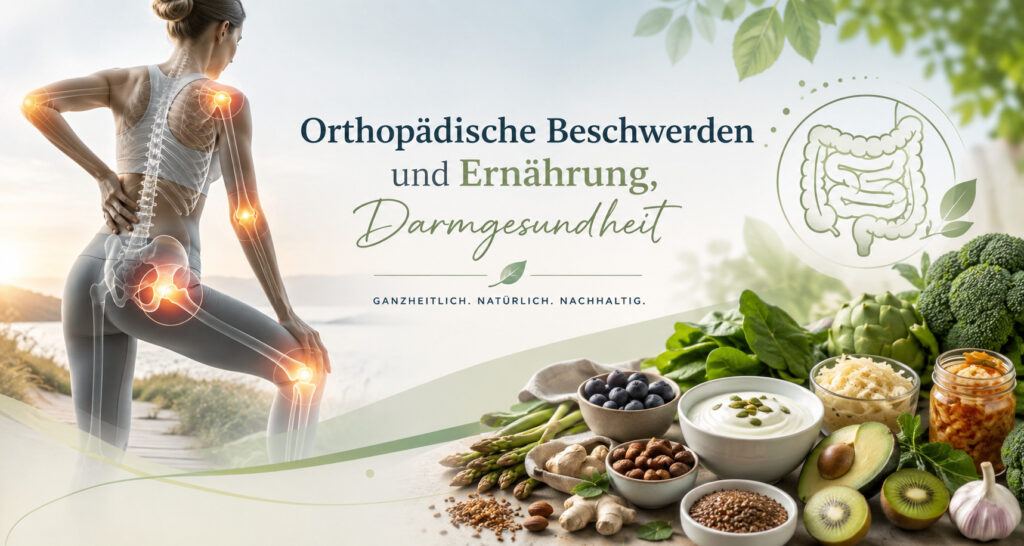 Orthopädische Beschwerdenun, Ernährung, Darmgesundheit